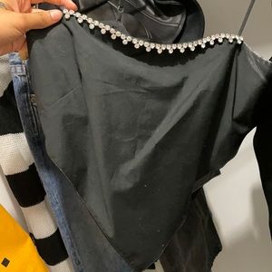 AREA NYC bandana shaped to worn once